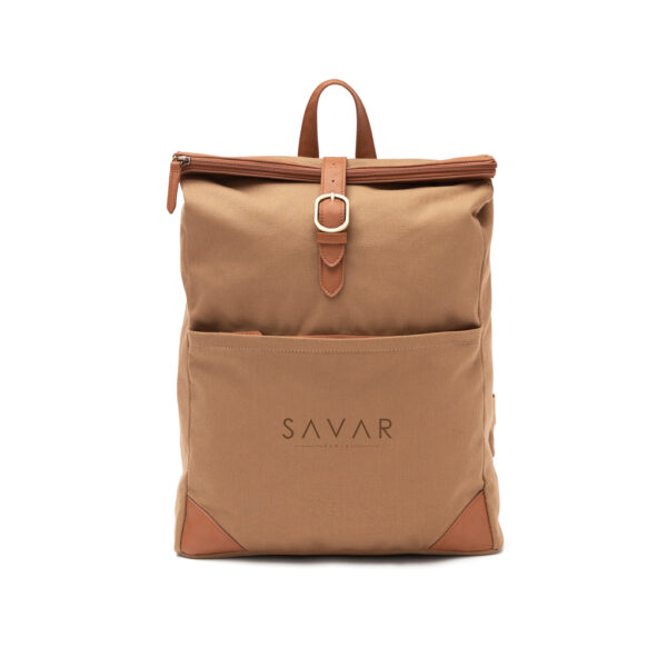 VINGA Sloane rucksack RCS recycled polyester - Brown