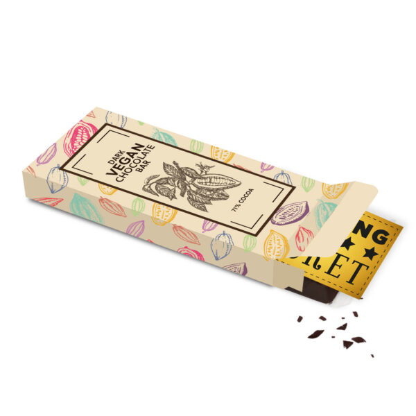 Eco 12 Baton Bar Box - Vegan Dark Chocolate - Sweets & Chocolate