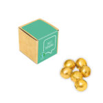 Eco Kraft Cube - Solid Chocolate Balls