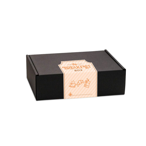 Midi Black Gift Box - Breakfast Editon - Sweets & Chocolate