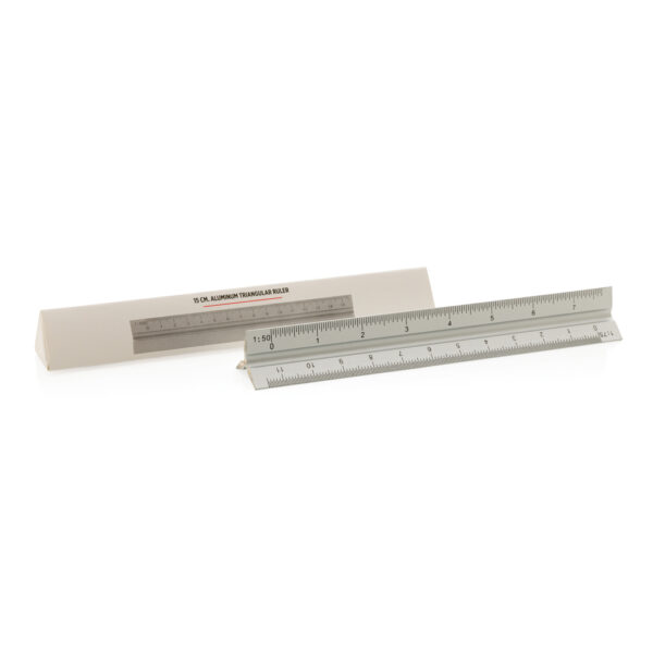 Aluminum triangular ruler - 15cm - Home & Barware