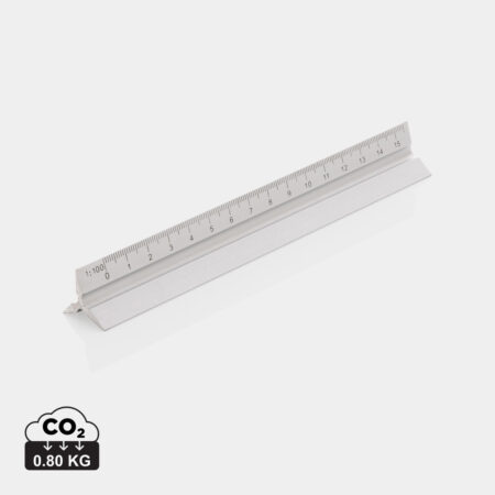 Aluminum triangular ruler - 15cm - Home & Barware