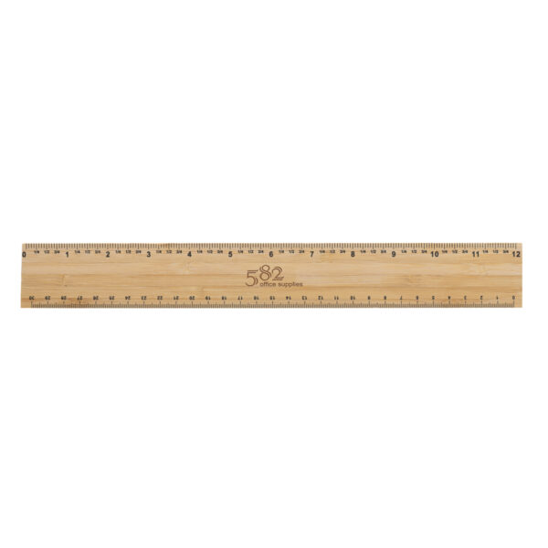 Double sided bamboo ruler - Home & Barware