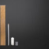 Double sided bamboo ruler - Home & Barware