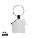 Recycled zinc alloy house keyring