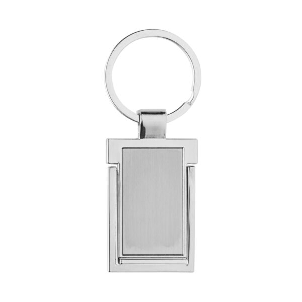 RSC recycled zinc alloy phone stand keychain - Keyrings