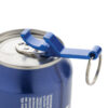 Recycled aluminum bottle and can opener - Blue