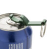 Recycled aluminum bottle and can opener - Green