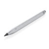 Recycled aluminum infinity multitasking pen - Silver