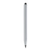 Recycled aluminum infinity multitasking pen - Silver