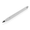 Recycled aluminum infinity multitasking pen - White