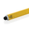 Recycled aluminum infinity multitasking pen - Yellow