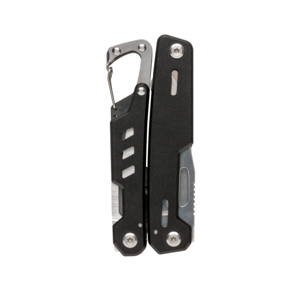 Solid multitool with carabiner - Black