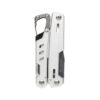 Solid multitool with carabiner - Silver