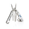 Solid multitool with carabiner - Silver