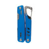 Solid multitool with carabiner - Blue