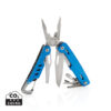 Solid multitool with carabiner - Blue