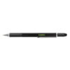 5-in-1 aluminium toolpen - Black