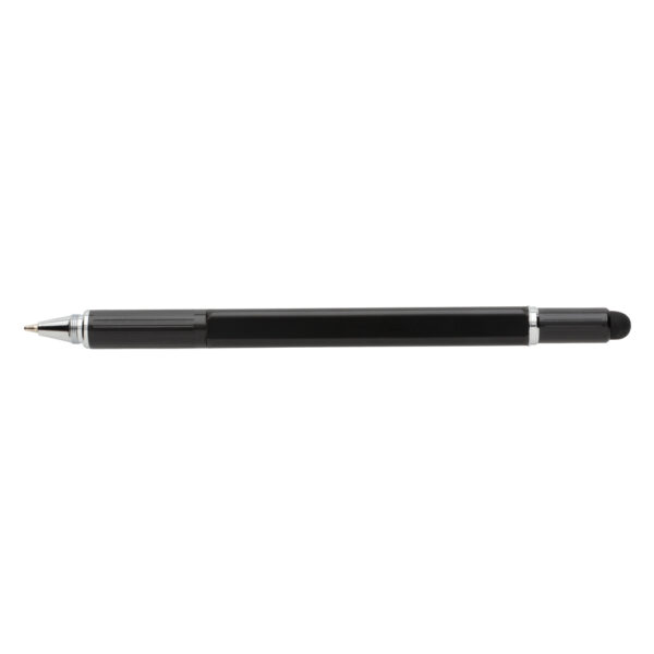 5-in-1 aluminium toolpen - Black