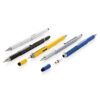 5-in-1 aluminium toolpen - Black