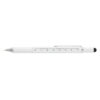 5-in-1 aluminium toolpen - White