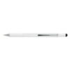 5-in-1 aluminium toolpen - White