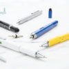 5-in-1 aluminium toolpen - White