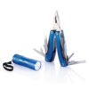 Multitool and torch set - Blue