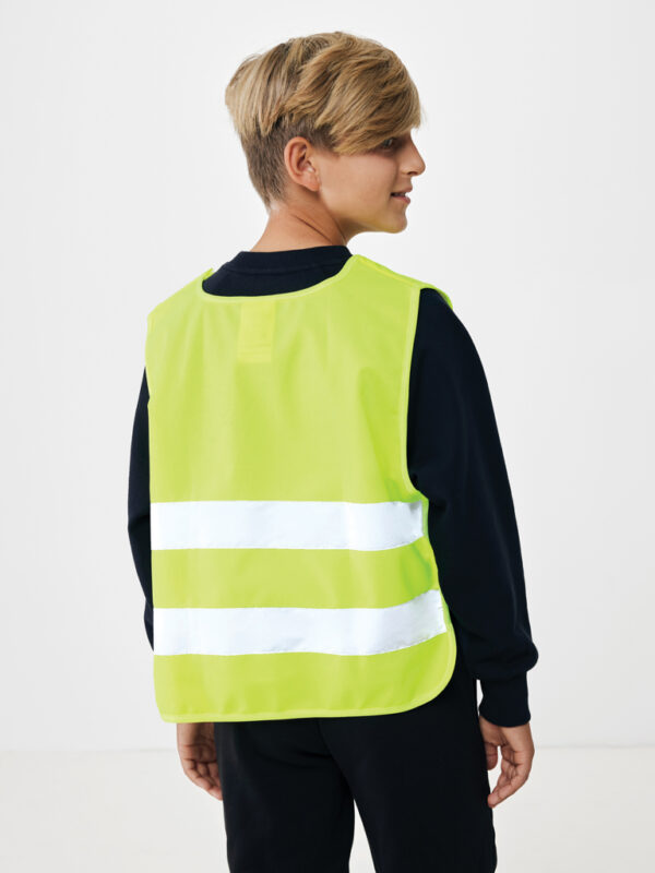 GRS recycled PET high-visibility safety vest 7-12 years - Home & Barware