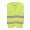 GRS recycled PET high-visibility safety vest - Home & Barware