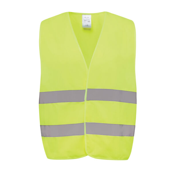 GRS recycled PET high-visibility safety vest - Home & Barware