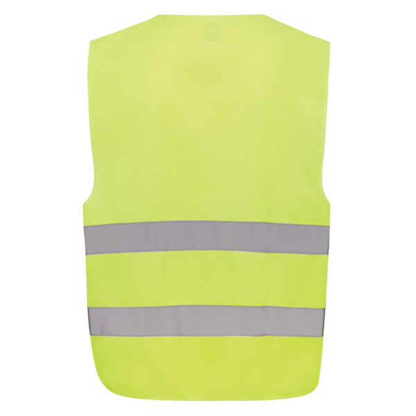 GRS recycled PET high-visibility safety vest - Home & Barware