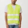 GRS recycled PET high-visibility safety vest - Home & Barware