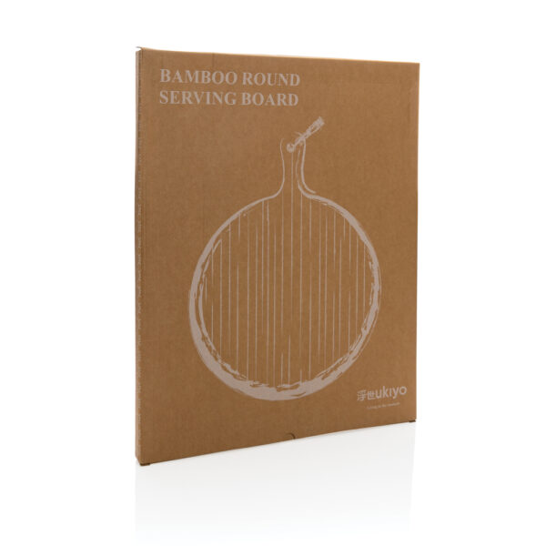 Ukiyo bamboo round serving board - Home & Barware