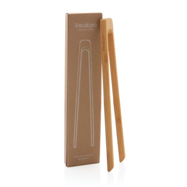 Ukiyo bamboo serving tongs - Home & Barware