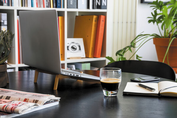 Bamboo portable laptop stand - Accessories