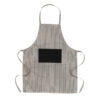 Ukiyo Aware? 280gr rcotton deluxe apron - Black