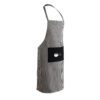 Ukiyo Aware™ 280gr rcotton deluxe apron - Black