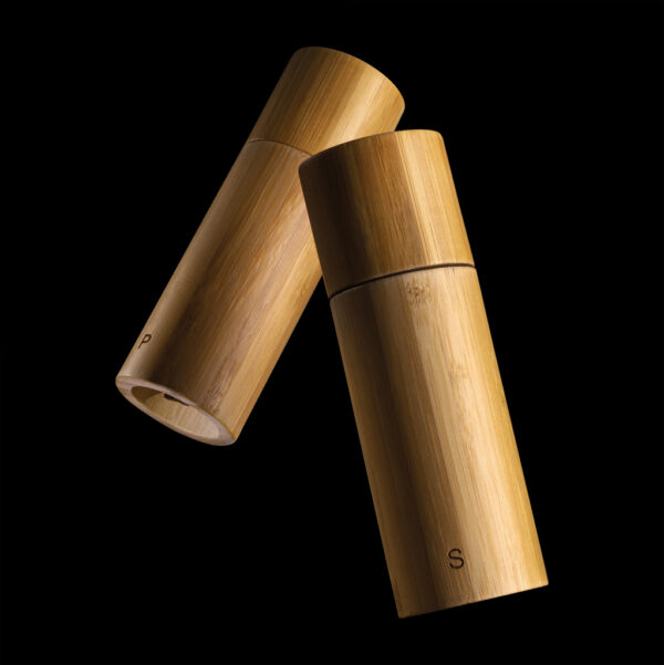 Ukiyo bamboo salt and pepper mill set - Home & Barware