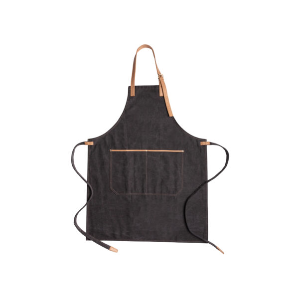 Deluxe canvas chef apron - Black