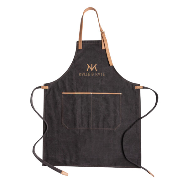 Deluxe canvas chef apron - Black