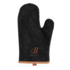 Deluxe canvas oven mitt - Black