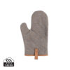 Deluxe canvas oven mitt - Grey