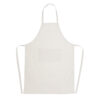 Impact AWARE? Recycled cotton apron 180gr - Off White