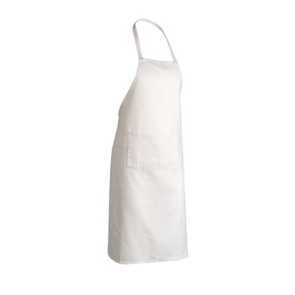 Impact AWARE? Recycled cotton apron 180gr - Off White