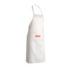 Impact AWARE? Recycled cotton apron 180gr - Off White