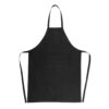 Impact AWARE? Recycled cotton apron 180gr - Black