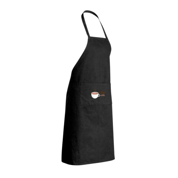 Impact AWARE? Recycled cotton apron 180gr - Black