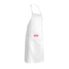 Impact AWARE? Recycled cotton apron 180gr - White