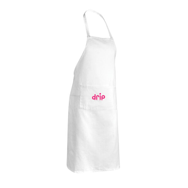 Impact AWARE? Recycled cotton apron 180gr - White